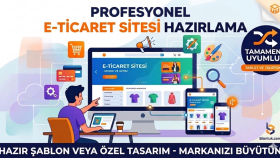 e-ticaret sitenizi satışa hazır şekilde kurar ve yayınlarım