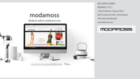 modamoss web arayüz tasarımı