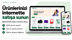 işletmenize özel, yönetim panelli e-ticaret sitesi kurarım