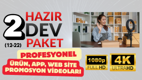 Ürün, App, Web Site Promosyon Videoları 2. Paket (12-22)