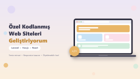size özel modern ve hızlı web siteleri tasarlıyorum