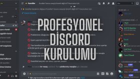 profesyonel discord sunucusu kurarım