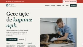 Patiyolu Veteriner Kliniği - Web Sitesi