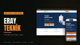 Eray Teknik - Kombi Servisi Web Sitesi ve Tanıtım Filmi