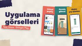 uygulamanız için mağaza görselleri hazırlarım