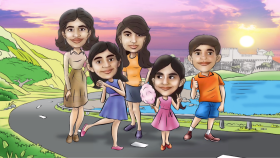 Grup karikatür çalışması