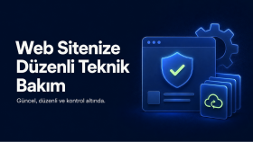 web sitenizin bakım ve teknik desteğini sağlarım