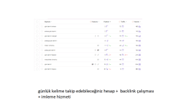 Seo danışmanlığı ankara