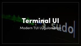 terminal arayüzü uygulaması geliştirebilirim