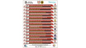 Önder bey için hazırlanan fuar takvimi