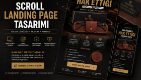 satış odaklı yaprak site (scroll landing) hazırlayabilirim