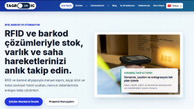 Tagronic.com İçin Kurumsal Web Sitesi  Tasarımı