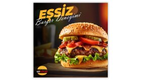 GoBurger - Instagram Post Tasarımı