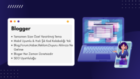 blogger web sitelerinizi düzenleyip geliştiriyorum