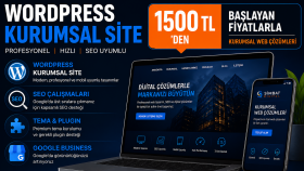 WordPress ile profesyonel ve kurumsal web siteleri kurarım