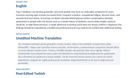 Tip 2 Diyabet Medikal MTPE Çalışması