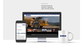Enka İnşaat web sitesi