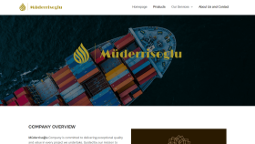 Ticaret Şirketiniz İçin Profesyonel Web Sitesi