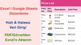 veri girişi yaparım