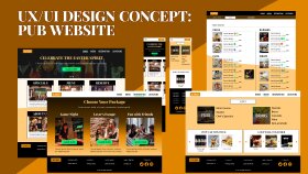 UX/UI Website - Pub