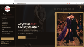 Tango Pasion Arjantin Tango Okulu - Web Tasarımı