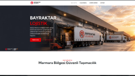 Bayraktar Lojistik Web Sitesi Tasarımı