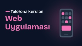 işletmenize telefona kurulan web uygulaması (PWA) yaparım