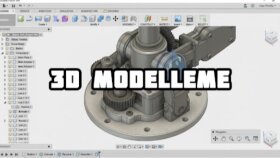 endüstriyel seviyede 3d modelleme yaparım