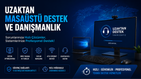 masaüstü destek ve bilişim danışmanlığı hizmeti sunarım
