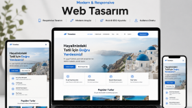 modern ve responsive web siteleri tasarlarım