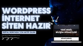 Wordpress sitelerinizi kurabilirim