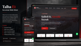 Talha Et – Kurumsal Web Sitesi