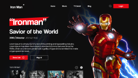 Ironman UI/UX Tasarımı