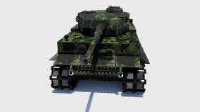 Tank Tiger 1 - 3D Model
