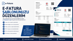 e-fatura şablonunuzu düzenlerim