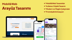 kullanıcı odaklı ve modern arayüzler tasarlıyorum