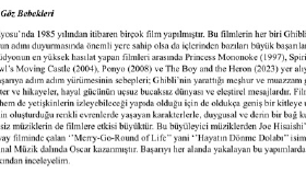 Ghibli’nin Göz Bebekleri