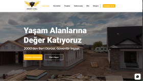 Kurumsal inşaat sitesi