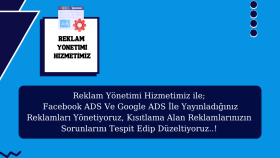 Reklam Yönetimi Hizmetimiz..!