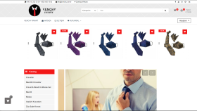 Ankara Venchy Kravat E-Ticaret Sistemi
