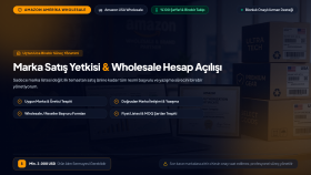 Amazon Amerika'da sizin için markadan yetki aldırıyorum