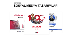 sosyal medya hesaplarınız için tasarımlar yapabilirim