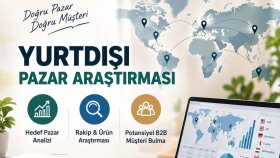 pazar araştırması ve potansiyel B2B müşteri buluyorum