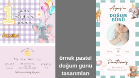örnek davetiye tasarımlarım