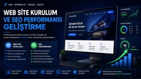 web sitesi oluşturup seo çalışması yaparım