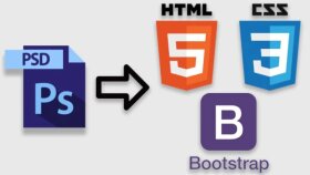 hazır tasarımlarınızı Html Css Bootstrap e çevirebilirim