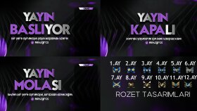 "mypat35" İçin Hazırlanan Twitch Tasarımları