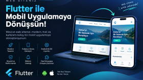 flutter ile android ve ios için uygulama yapabilirim