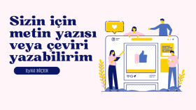 metin yazarlığı konusunda oldukça başarılıyım