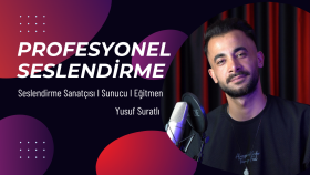 profesyonel ekipmanlarla seslendirme işlerinizi yaparım